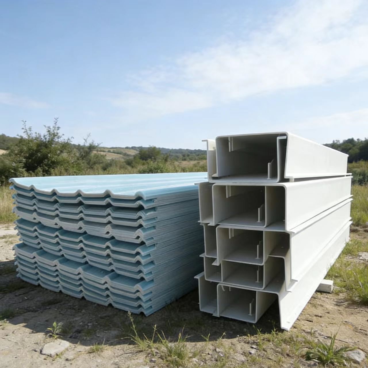 ¿Cuál es la diferencia entre SMC y fibra de vidrio?